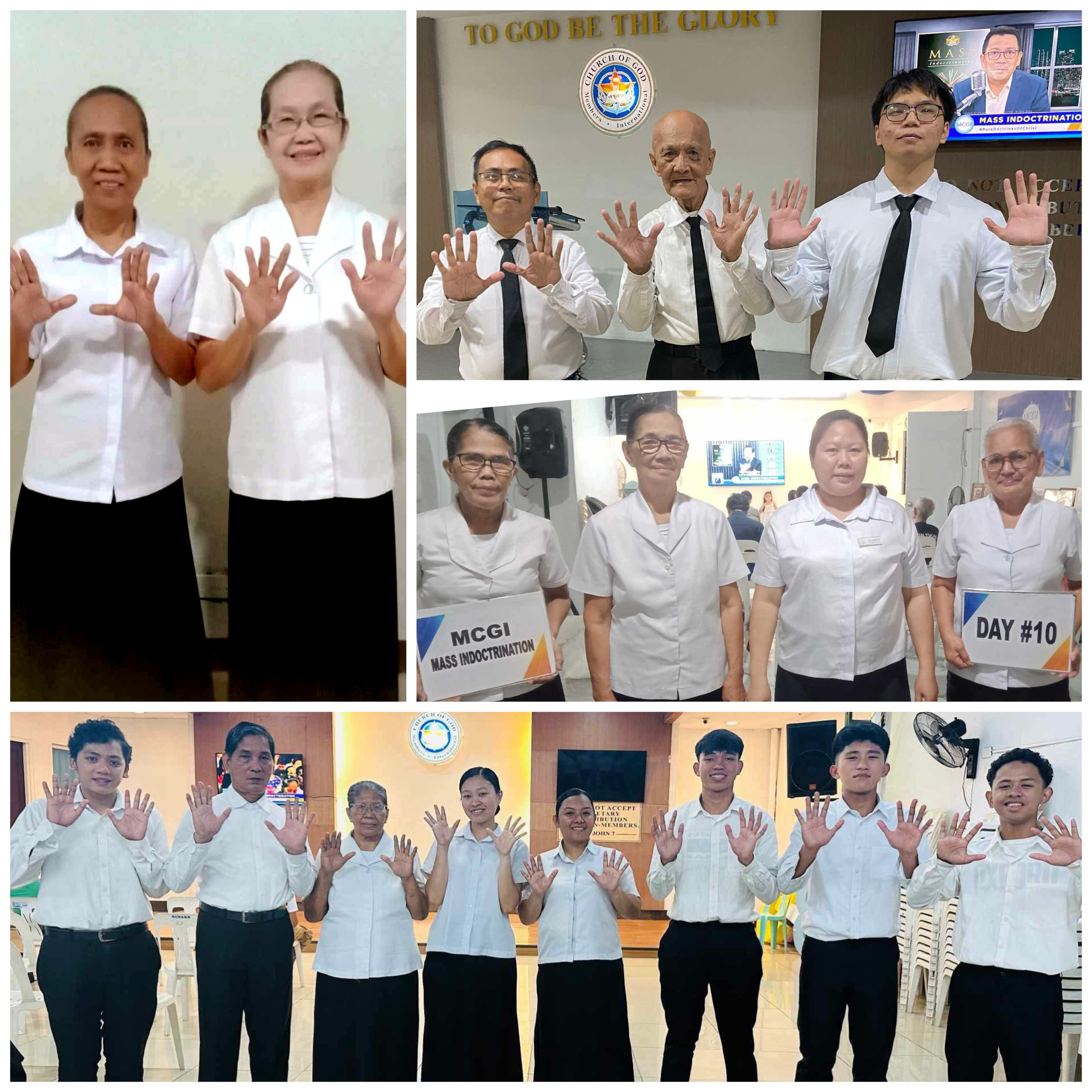 Attendance for Mass Indoctrination 10