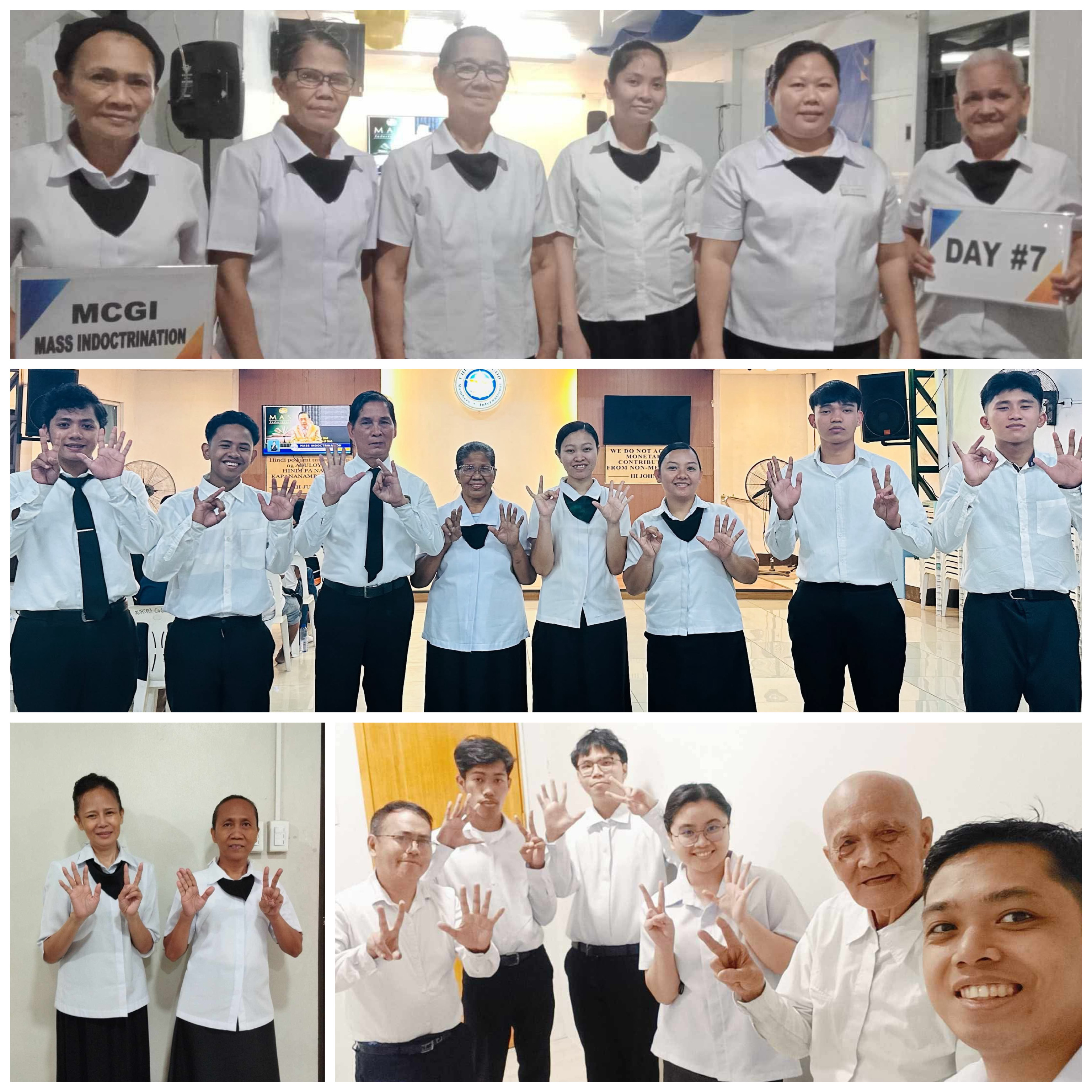 Attendance for Mass Indoctrination 07