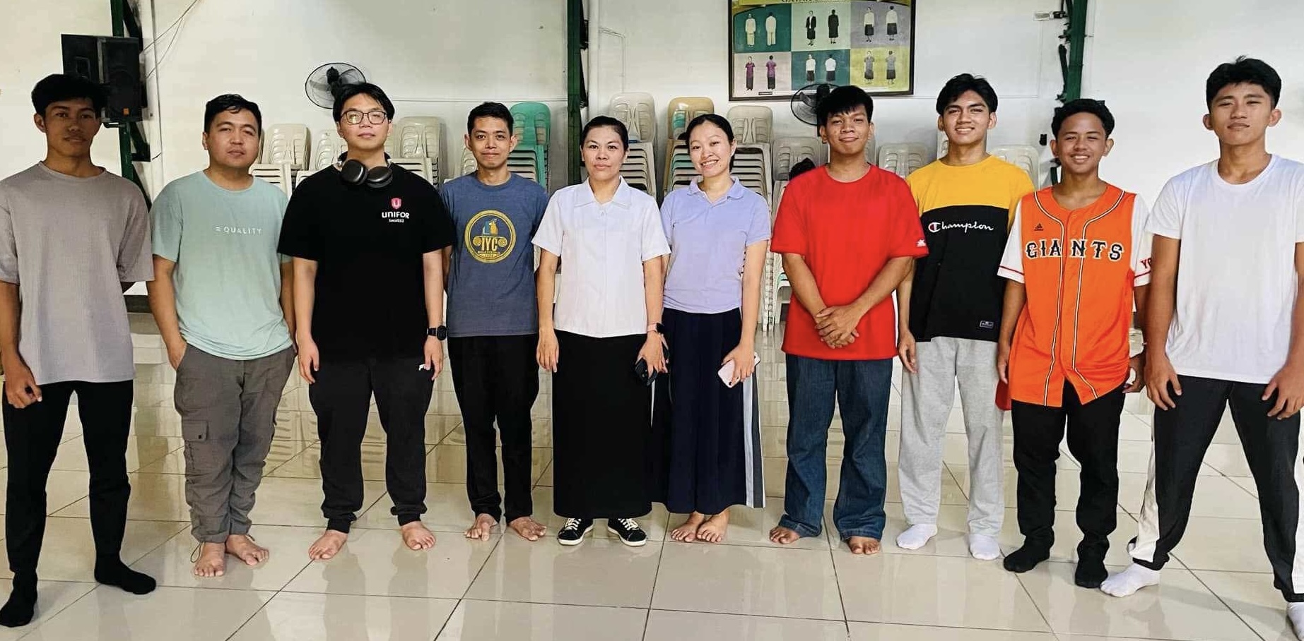 Attendance for Zone 2 Youth Choir Rehearsal