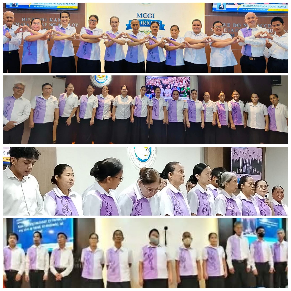 Attendance for Thanksgiving