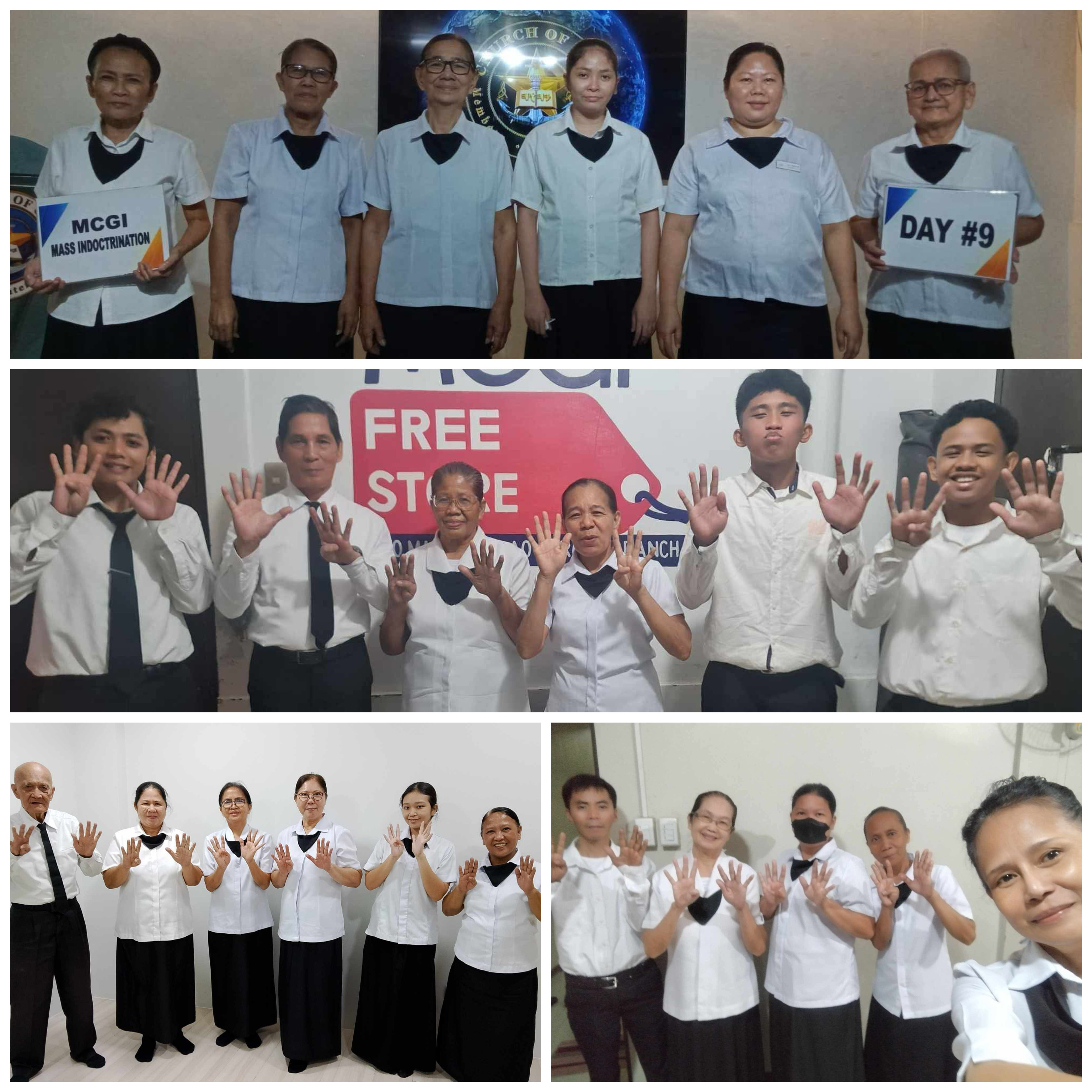Attendance for Mass Indoctrination 09