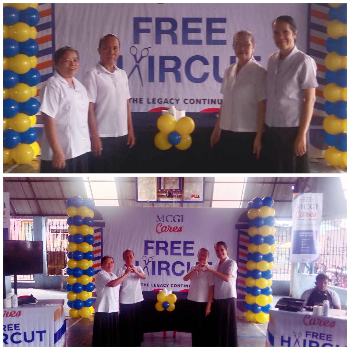 Attendance for MCGI Cares Free Haircut