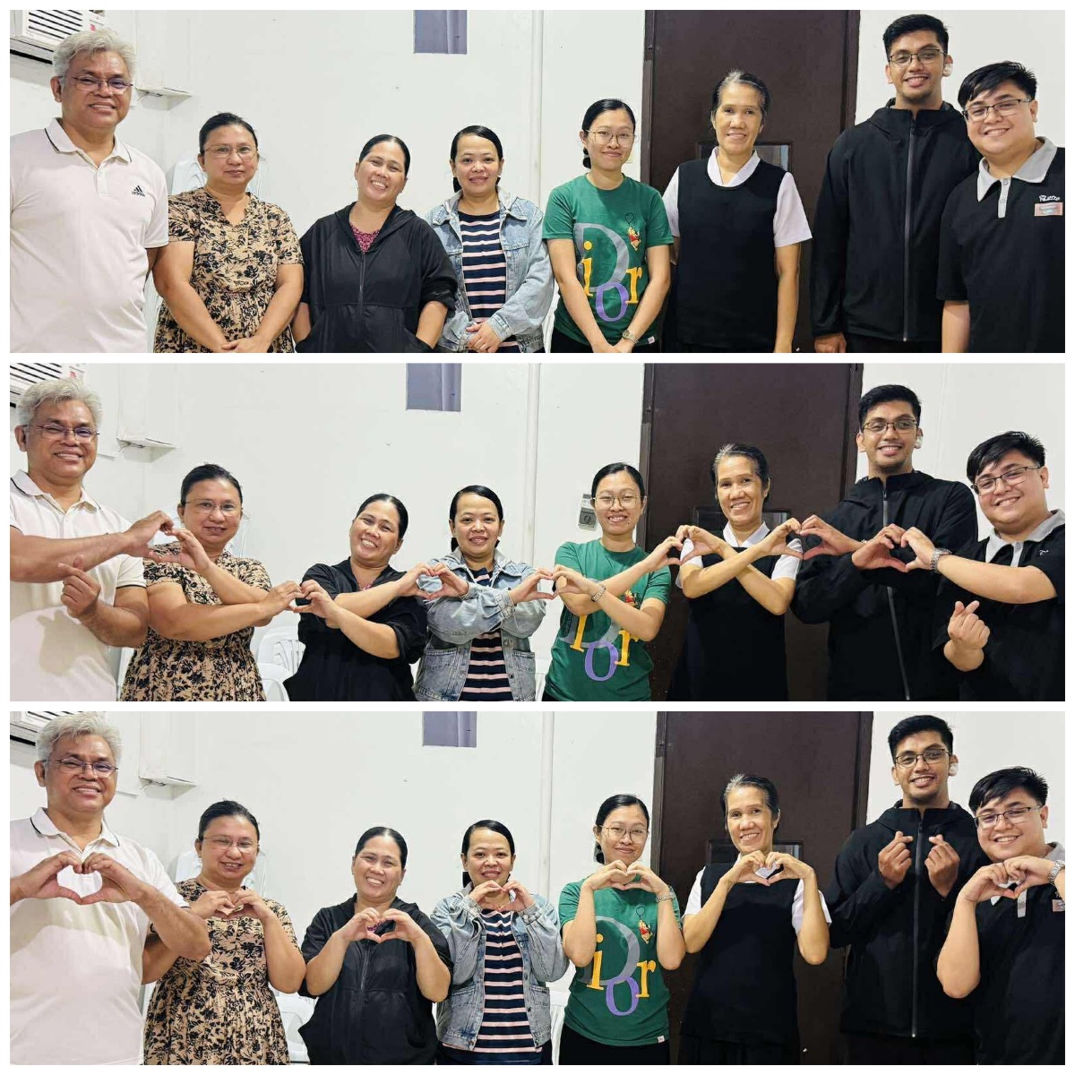 Attendance for QC A2 City Choir Rehearsal